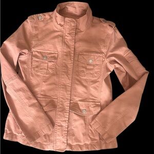 kensie Jeans for Women Lightweight Zip-Up Utility Jacket Transitional Jacket